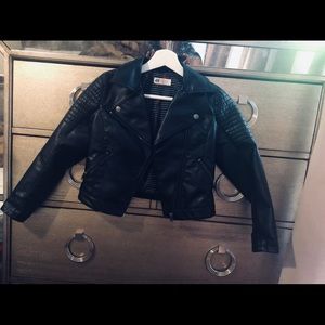 H&M big girl’s stylish faux leather